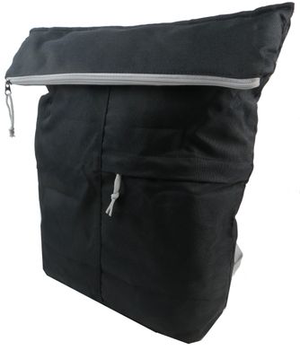 Складаний рюкзак з поліестеру 18L Faltbarer Rucksack чорний