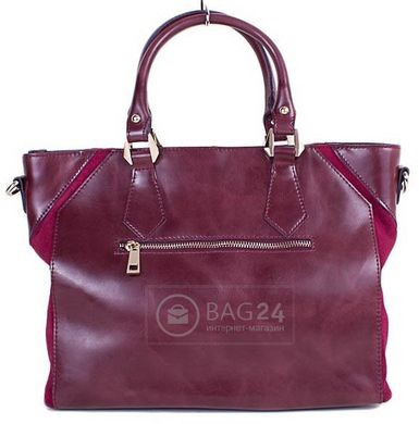 Велика жіноча сумка зі шкіри ETERNO ET9400-bordo, Бордовий