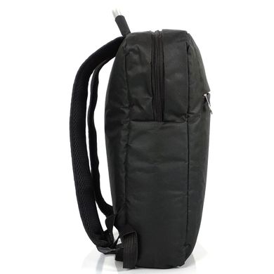 Текстильный черный мужской рюкзак для ноутбука Tiding Bag BPT01-CV-086A Черный