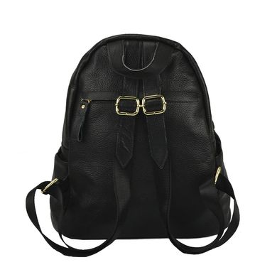 Женский кожаный рюкзак черного цвета NM20-W008A Черный