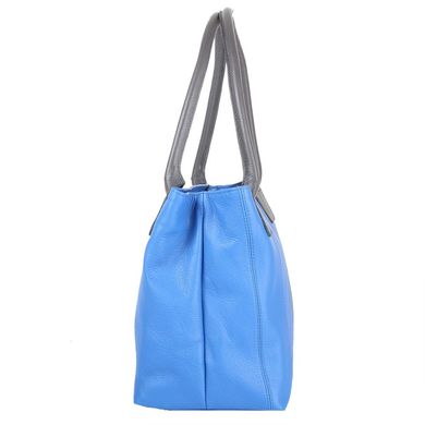 Жіноча шкіряна сумка LASKARA (Ласкара) LK-DS271-blue-antracite Синій