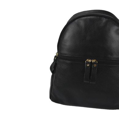Жіночий шкіряний рюкзак чорного кольору NM20-W008A Чорний