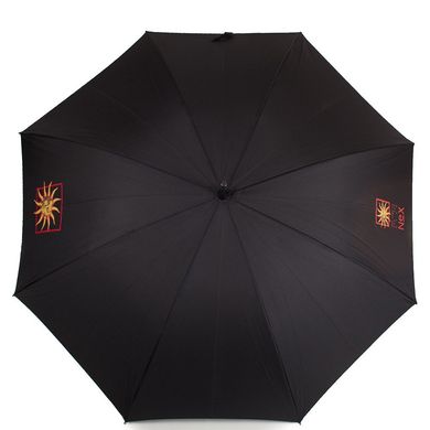 Зонт-трость женский полуавтомат NEX (НЕКС) Z61661-7 Черный