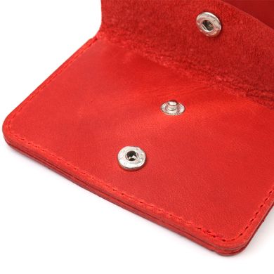 Жіноче вінтажне шкіряне портмоне Shvigel 16602 Червоний