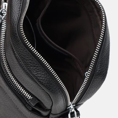 Чоловіча шкіряна сумка Ricco Grande K16507bl-black
