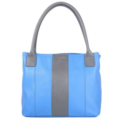 Жіноча шкіряна сумка LASKARA (Ласкара) LK-DS271-blue-antracite Синій