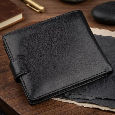 Чоловік універсальний гаманець ST Leather 18836 Чорний