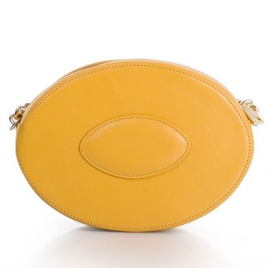 Жіноча дизайнерська шкіряна сумка GURIANOFF STUDIO (ГУР'ЯНОВ СТУДИО), колекція "CUBIBAQ" GG1507-3 Жовтий