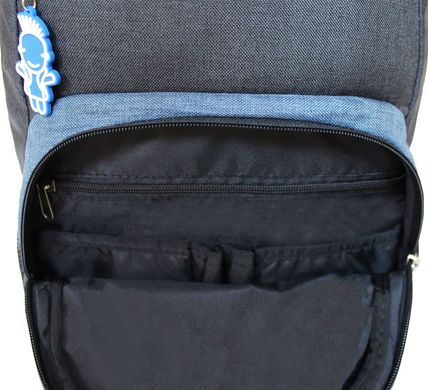 Рюкзак для ноутбука Bagland Freestyle 21 л. чорний/сірий (0011969) 7069175