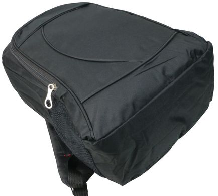 Легкий міський рюкзак на два відділення 18L Fashion Sports чорний