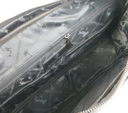 Жіноча шкіряна сумка, планшетка Giorgio Ferretti чорна