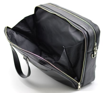 Мужская сумка для документов и ноутбука из натуральной кожи TARWA, TA-4664-4lx Черный