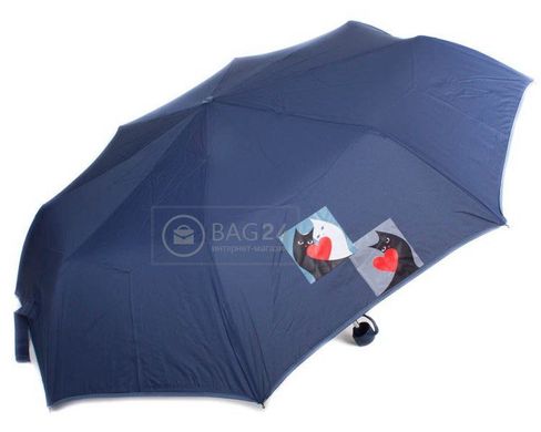 Женский синий зонт, механический AIRTON Z3517-1, Синий