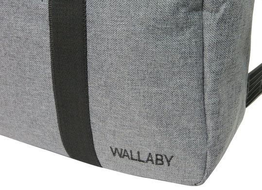 Сумка дорожня Wallaby, 2550 grey сіра, мала, 21 л