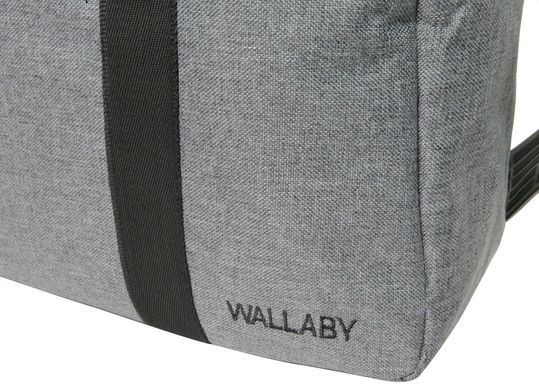 Сумка дорожная Wallaby, 2550 grey серая, малая, 21 л