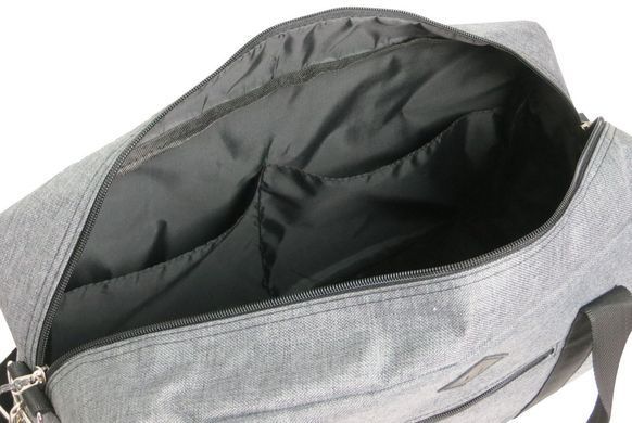 Сумка дорожная Wallaby, 2550 grey серая, малая, 21 л
