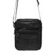 Чоловіча сумка на плече Borsa Leather K11029-black