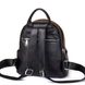 Женский стильный черный кожаный рюкзак Olivia Leather F-FL-NWBP27-015A Черный