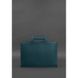 Женская кожаная сумка для ноутбука и документов зеленая Blanknote BN-BAG-36-malachite