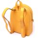 Яскравий жіночий рюкзак з натуральної шкіри Shvigel 16321 Жовтий