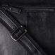 Мужская сумка вертикального формата на плечо из натуральной кожи Vintage sale_15050 Черный