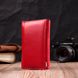 Жіночий гаманець в три складання з натуральної шкіри ST Leather 19469 Червоний