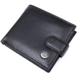 Мужской кожаный купюрник ST Leather 18308 (ST104) Черный фото