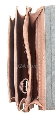 Современный мужской портфель из натуральной винтажной кожи