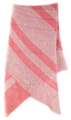 Розово-белый женский шарф ETERNO ES0107-55-2, Розовый