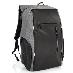 Cерый мужской рюкзак для ноутбука Tiding Bag BPT01-CV-RW1322G Серый