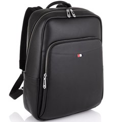 Стильный кожаный мужской рюкзак Tiding Bag N2-191229-3A Черный