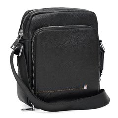 Мужская кожаная сумка Ricco Grande K16207-black