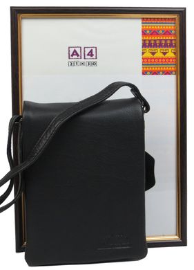 Небольшая наплечная кожаная сумка-барсетка Always Wild 011NDM