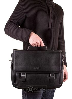 Надежный мужской деловой портфель ROCKFELD DS20-020492, Черный