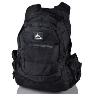Мужской треккинговый рюкзак ONEPOLAR (ВАНПОЛАР) W918-black Черный