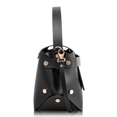 Жіночий дизайнерський шкіряна сумка GALA GURIANOFF (ГАЛА ГУР'ЯНОВ) GG3010-2 Чорний