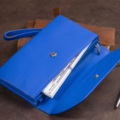 Клатч зі шкіри жіночий ST Leather 19319 Синій