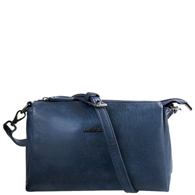Жіноча сумка-клатч з якісного шкірозамінника AMELIE GALANTI (АМЕЛИ Галант) A991339-dark-blue Синій