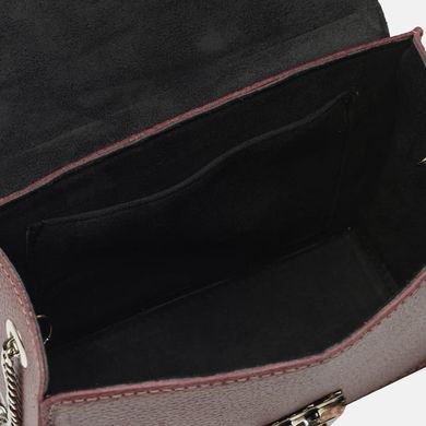 Женская кожаная сумка Ricco Grande 1l650-bordo