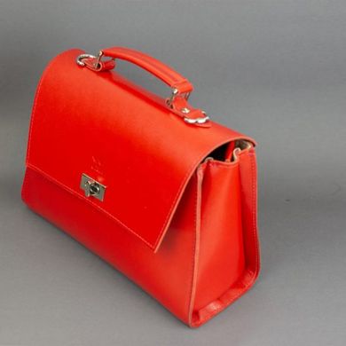 Женская кожаная сумка Classic красная Blanknote TW-Classic-red-ksr