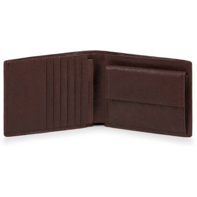 Портмоне Piquadro BRIEF D.Brown Коричневий PU1239BRR_TM