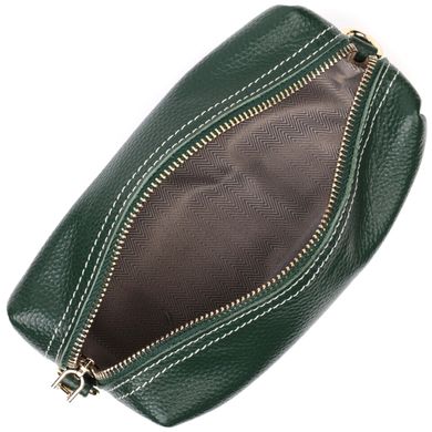 Універсальна сумка для жінок з двома ременями з натуральної шкіри Vintage 22277 Зелений