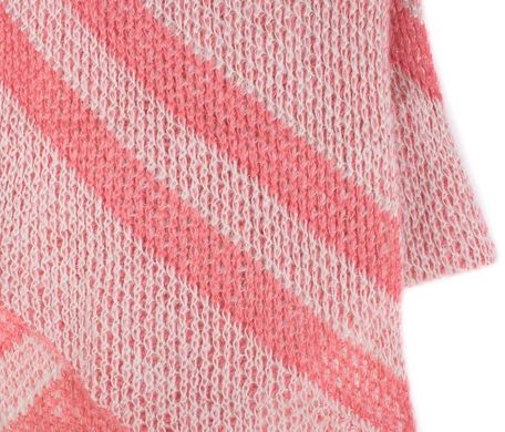 Рожево-білий жіночий шарф ETERNO ES0107-55-2, Рожевий
