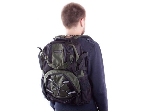 Чоловічий рюкзак для ноутбука ONEPOLAR (ВАНПОЛАР) W1312-green Зелений