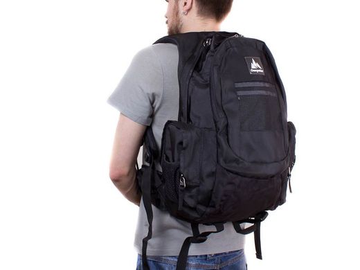 Чоловічий трекінговий рюкзак ONEPOLAR (ВАНПОЛАР) W918-black Чорний