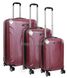 Высококачественный комплект дорожных чемоданов Vip Collection Everest Red 28",24",20", Бордовый