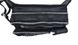 Шкіряна поясна сумка на три відділення TARWA RA-1560-4lx чорна з металевим фастексом Чорний
