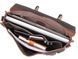 Чоловічий шкіряний портфель TIDING BAG 7090R Коричневий