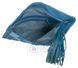 Дуже красивий дизайнерський клатч зі шкіри GALA GURIANOFF GG1235, Блакитний