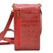 Кожаная красная женская сумка-чехол панч REP3-2122-4lx TARWA Red – красный